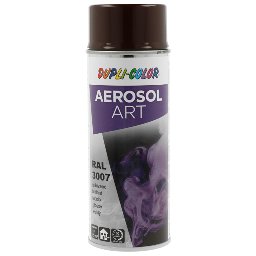 Dupli Color Aerosol-Art glz 400 ml 741111 RAL 3007 schwarzrot